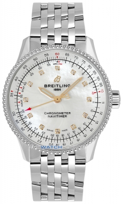 Buy this new Breitling Navitimer Automatic 35 a17395211a1a1 ladies watch for the discount price of £4,500.00. UK Retailer.